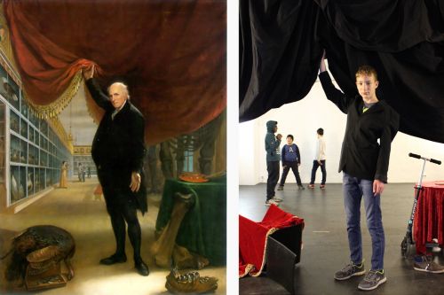C.W. Peale "Der Künstler in seinem Museum"