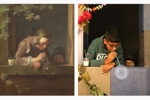 Jean Siméon Chardin "Seifenbläser" 