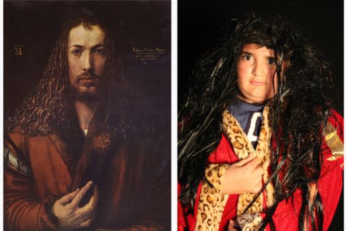 Albrecht Dürer "Selbstbildnis im Pelzrock"