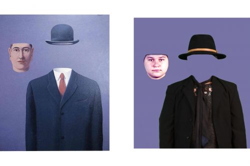 René Magritte "Der Pilgerer"