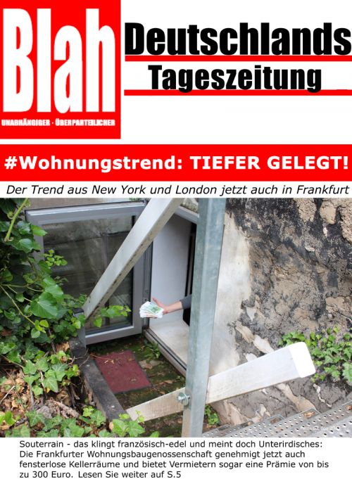 # Wohnungstrend: TIEFER GELEGT!